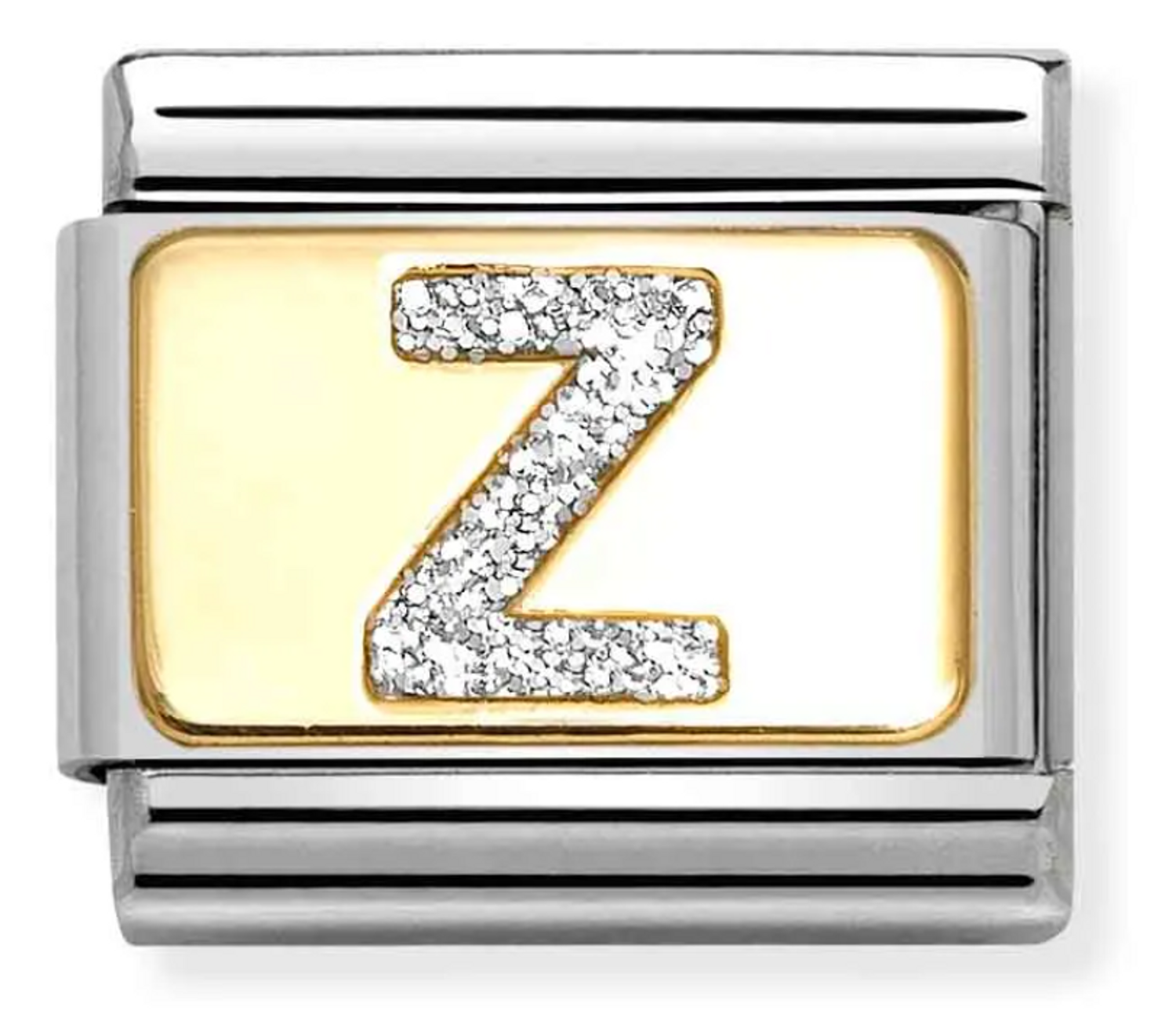 Nomination Link 18K brokatowa litera Z 030291 26.png